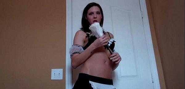  French Maid jerk off instruction JOI